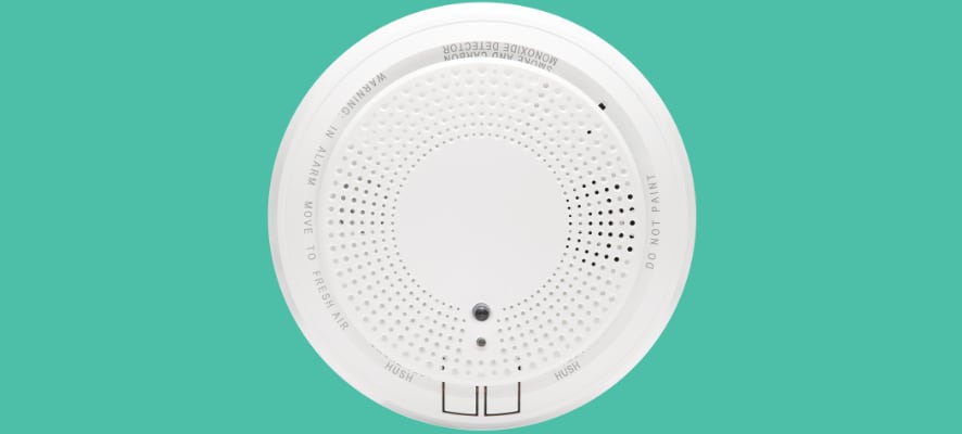 Flint ADT carbon monoxide detector