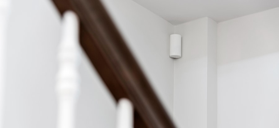 Flint motion sensor placement